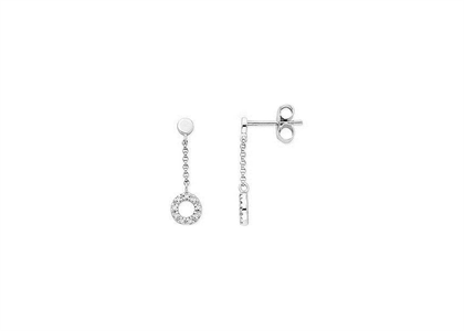 White Gold Plated | Fashion Earrings